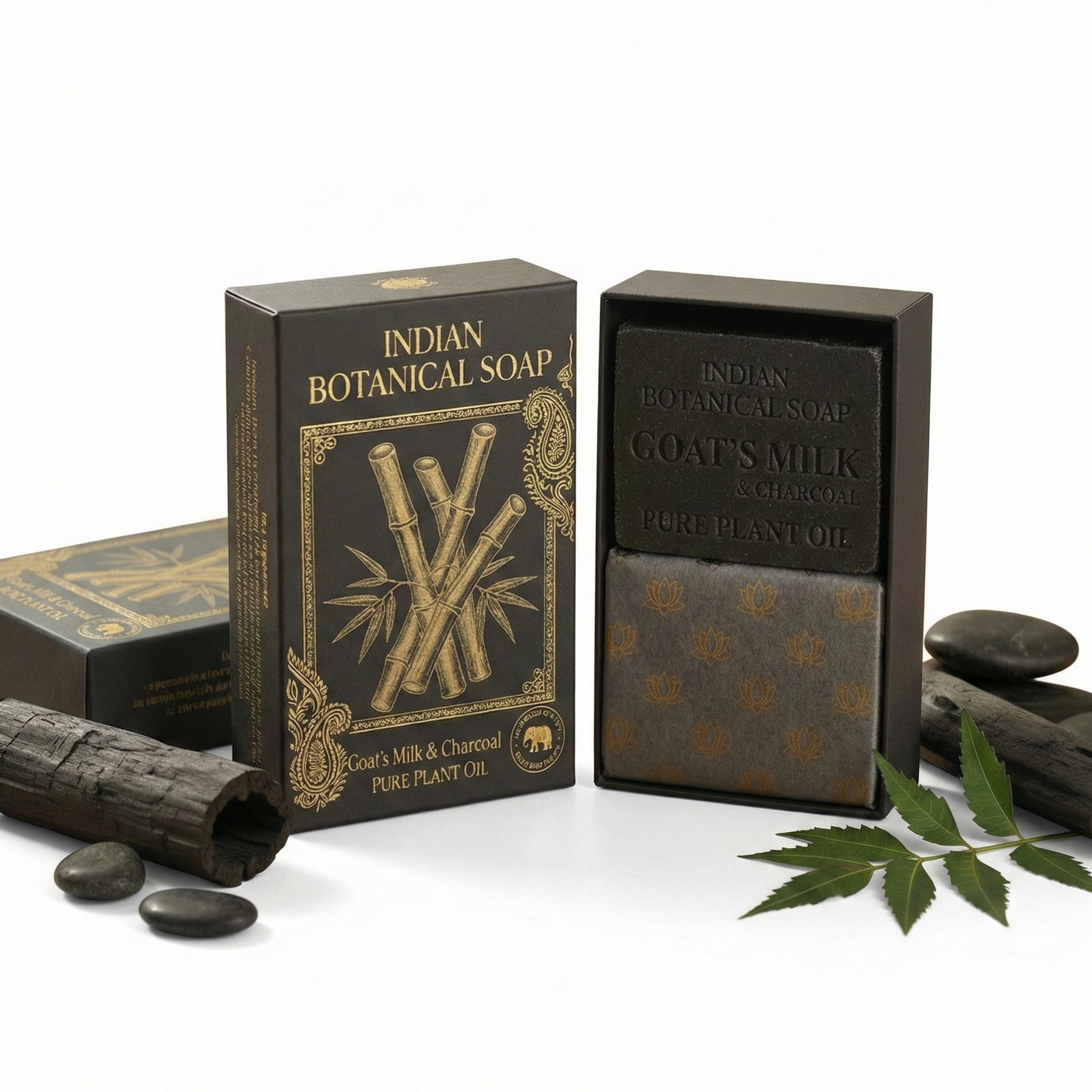 Urban Detox - Goat Milk & Activated Charcoal Soap | Deep Cleanse for Men