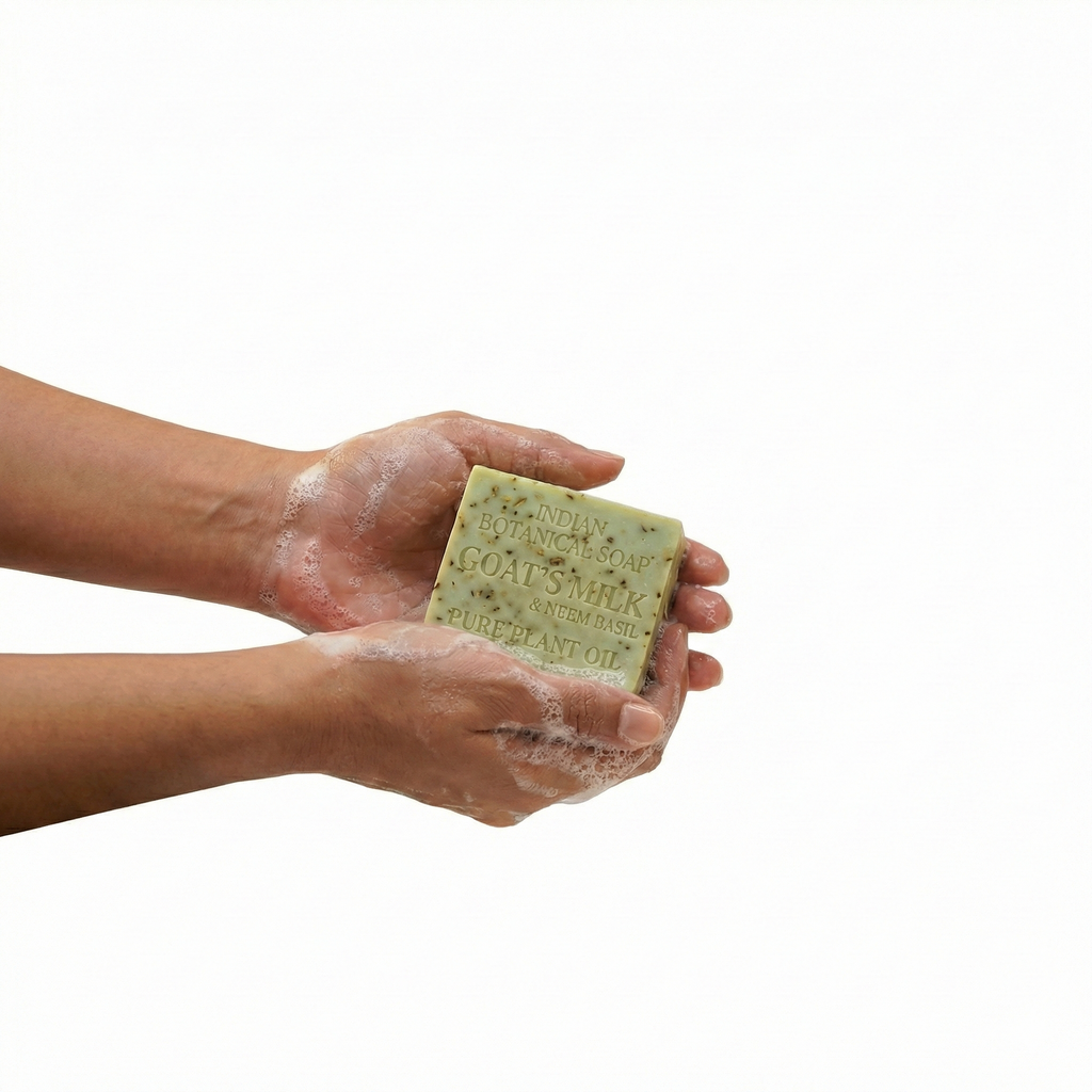 Pure Detox - Goat Milk, Neem & Basil Soap | Acne & Oily Skin
